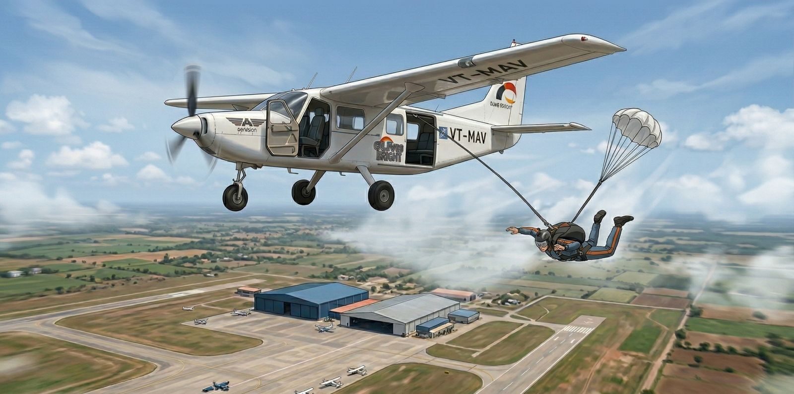 SOLO EXIT & PARACHUTE DEPLOYMENT